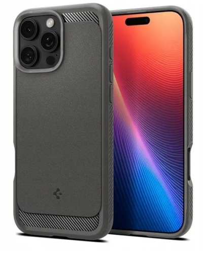 Etui do iPhone 16 Pro Max Spigen Rugged Armor MagSafe gray Rzeszów - zdjęcie 1
