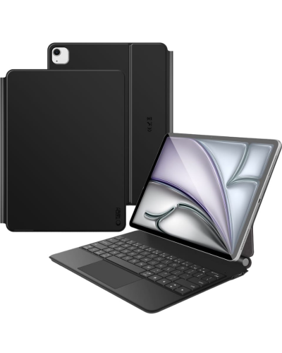Etui z klawiaturą iPad Air 13 Tech-Protect SC czarne magnetic 5906302363452 - zdjęcie 1