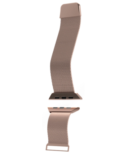 Rzeszów Pasek do Apple Watch 38-41 Puro Milanese różowe złoto - zdjęcie 3