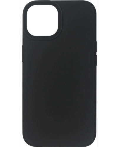Etui do iPhone 13/14 eSTUFF Magnetic Silicone - czarne - zdjęcie 1