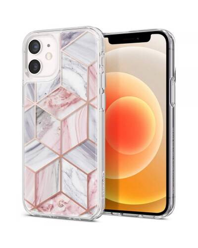 Etui iPhone 12 mini Spigen Cyrill Cecile Marble - zdjęcie 1