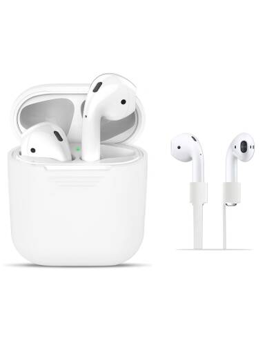 Etui do AirPods TECH-PROTECT - biale - zdjęcie 1