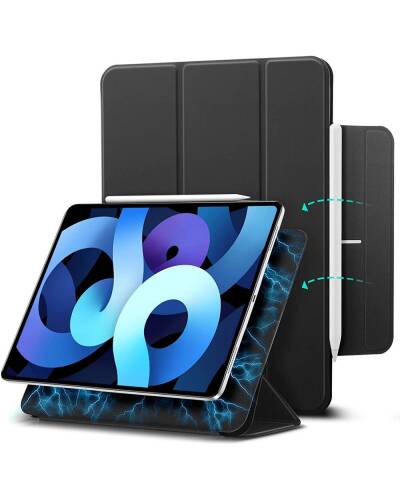 Etui do iPad Air 10,9 ESR Rebound Magnetic - Czarne - zdjęcie 1