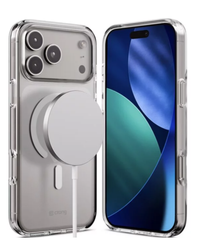 Rzeszów Etui do iPhone 17 Pro Max Crong Clear MAG Cover  CRGCLRMIP1769PTRS - zdjęcie 2