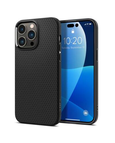 Etui do iPhone 14 Pro Spigen Liquid Air - czarne - zdjęcie 1