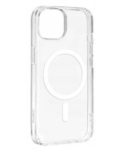 Etui do iPhone 15 Pro PURO LiteMag MagSafe przezroczyste - zdjęcie 1