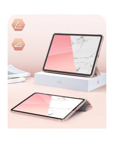 Etui do iPad Air 4 2020  Marble SUPCASE Cosmo Lite  - zdjęcie 3