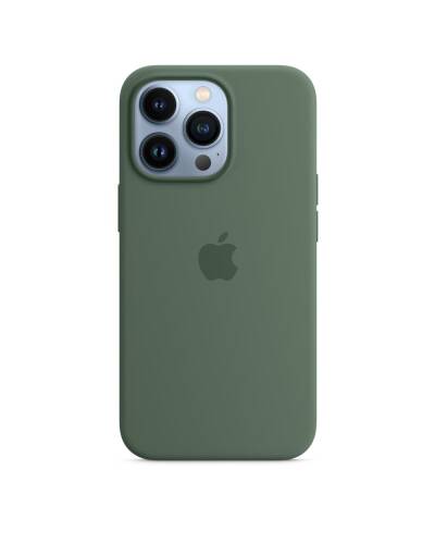 Etui do iPhone 13 Pro Apple Silicone Case z MagSafe - eukaliptusowe - zdjęcie 5