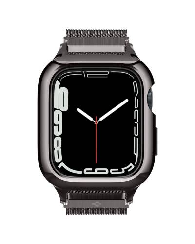 Etui do Apple Watch Spigen Metal Fit Pro 45/44mm - grafitowe  - zdjęcie 2