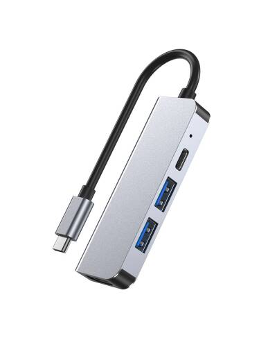 Przejściówka Tech-Protect V2 4in1 USB-C 2xUSB-A HD  - zdjęcie 4