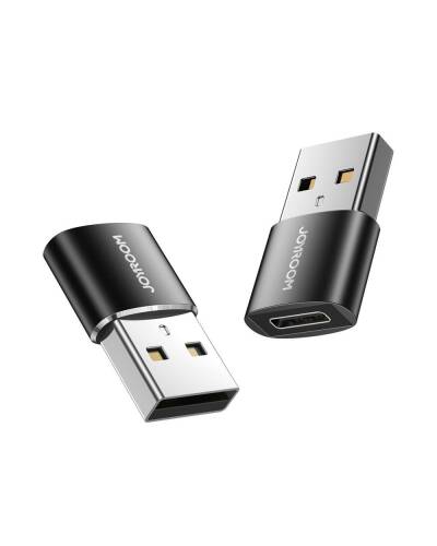 Przejściówka JoyRoom USB-C to USB-A S-H152 - czarna  - zdjęcie 1