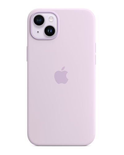 Apple Etui do iPhone 14 Plus Silicone MS liliowe - zdjęcie 1