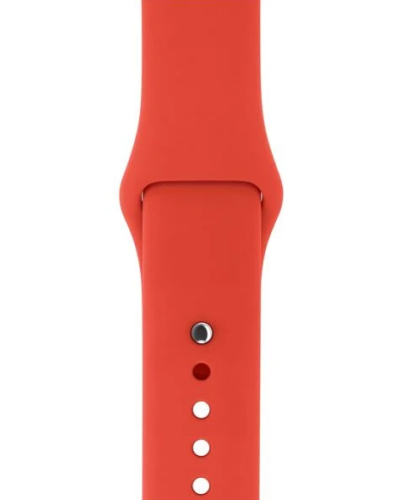 Apple Pasek 41 silikonowy w kolorze pomarańczy S/M/L - zdjęcie 1
