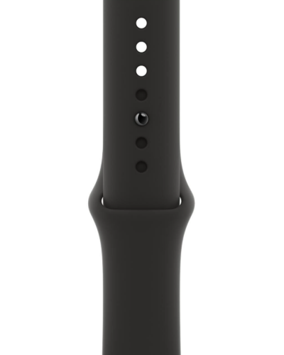 Apple Pasek 46 silikonowy w kolorze Czarnym M/L AWBLBK4/A - zdjęcie 1