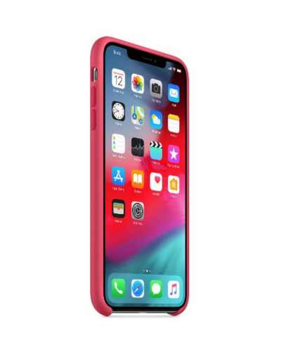 Etui do iPhone Xs Max Apple Silicone Case - Hibiscus - zdjęcie 2