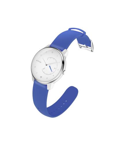 Smartwatch z funkcją EKG Withings Move ECG 38mm biało-niebieski - zdjęcie 6