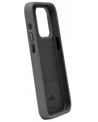 PUIPC15P61ICONMPBLK Etui iPhone 15 Pro PURO ICON Mag Cover czarny - zdjęcie 2