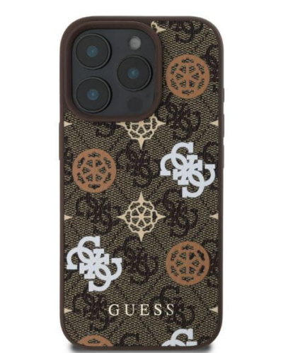 GUHMP16LP4PWPW Etui do iPhone 16 Pro Guess Peony On 4G MagSage brown Rzeszów - zdjęcie 2