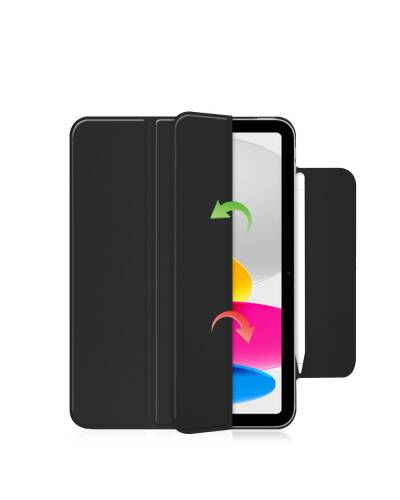 Etui do iPad 10,9 10 gen. Tech-Protect SmartCase Magnetic - czarny - zdjęcie 1