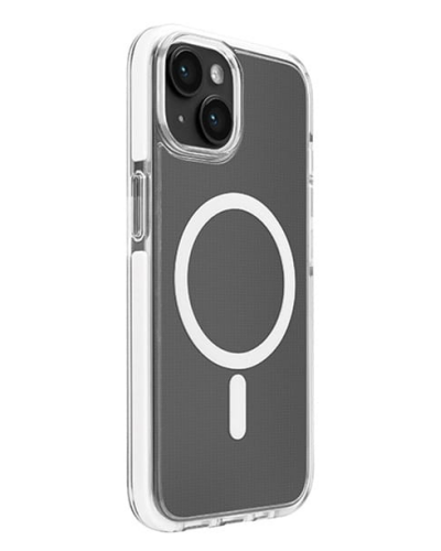 PUIPC1561LITEMPWHI Etui do iPhone 15 PURO Litemag przezroczyste - zdjęcie 2