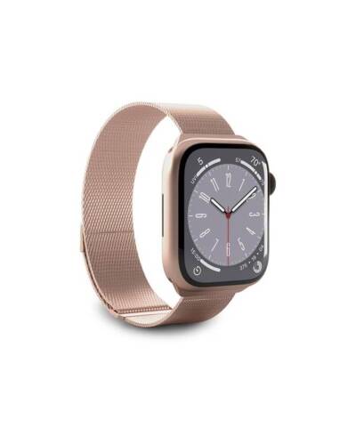 Pasek do Apple Watch 38/40/41mm Puro Milanese - różowe złoto - zdjęcie 1