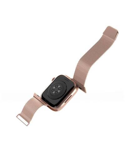 Pasek do Apple Watch 38/40/41mm Puro Milanese - różowe złoto - zdjęcie 2