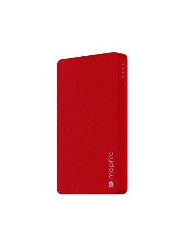 Powerbank Mophie Powerstation 5050 mAh ze złączem Lightning - czerwony - zdjęcie 1