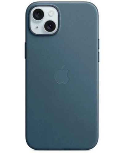 MT4D3ZM/A Apple Etui do iPhone 15 Plus FineWoven MagSafe - Pacific Blue - zdjęcie 1