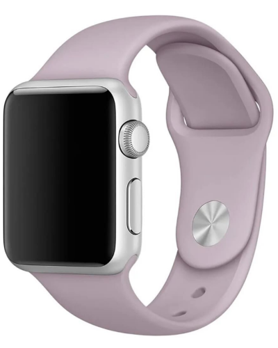 Apple Pasek 41 silikonowy w kolorze lawendy - zdjęcie 1