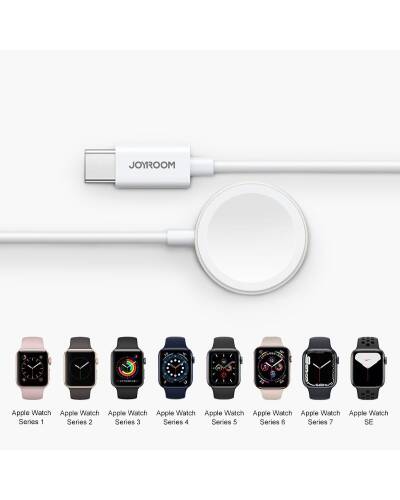 Ładowarka do Apple Watch Joyroom S-IW004 2,5W 1,2m USB-C - biała  - zdjęcie 2