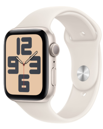 Apple Watch SE2 40mm aluminium w kolorze księżycowej poświaty - zdjęcie 1