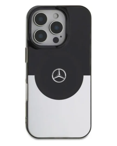 Rzeszów Etui do iPhone 16 Pro Mercedes BiColor MagSafe Black Silver MEHMP16L23HBIGK - zdjęcie 2