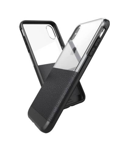 Etui iPhone Xs Max X-Doria Dash -  czarne - zdjęcie 1