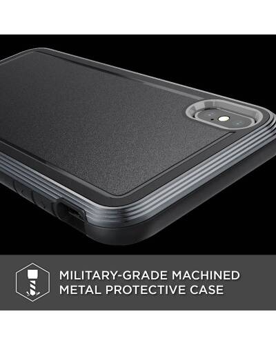 Etui do iPhone Xs Max X-Doria Defense Ultra - czarne  - zdjęcie 2
