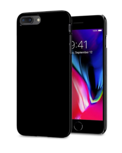 Rzeszów Warszawa Etui do iPhone 7/8+ Spigen SGP Thin Fit Jet Black - zdjęcie 1
