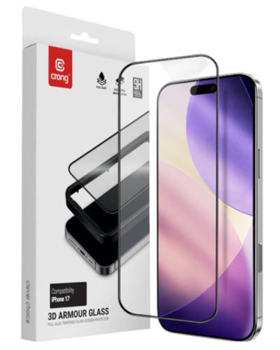 Szkło hartowane iPhone 17 Crong 3D Armor Glass - zdjęcie 1