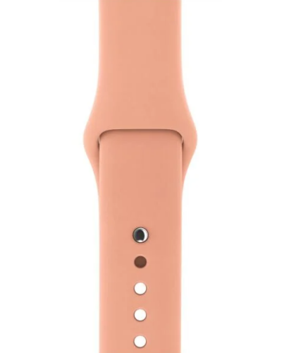 Apple Pasek 44 silikonowy w kolorze brzoskwiniowym S/M/L - zdjęcie 1