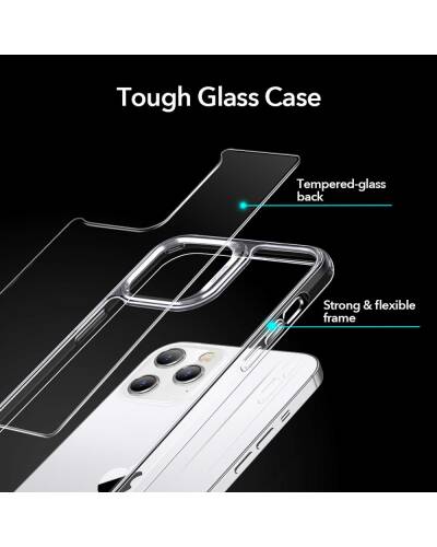 Etui do iPhone 12/12 PRO ESR ICE SHIELD - przezroczyste - zdjęcie 2