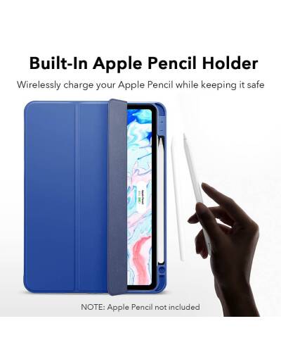 Etui do iPad Air 4 ESR Rebound Pencil - czarne - zdjęcie 3