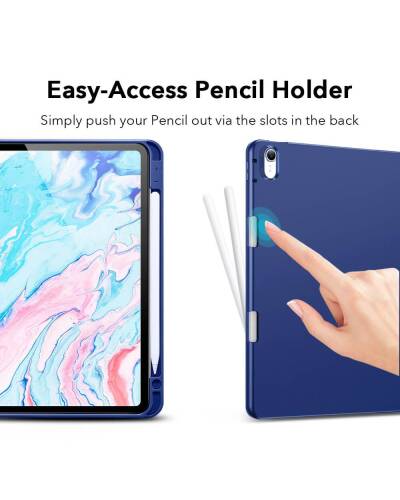 Etui do iPad Air 4 ESR Rebound Pencil - czarne - zdjęcie 4