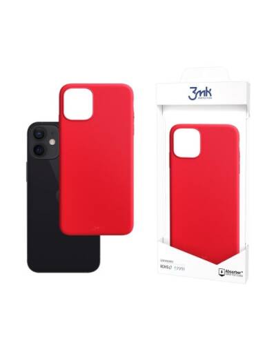 Etui iPhone 12 mini 3mk Matt Case Strawberry/Trusk - zdjęcie 1
