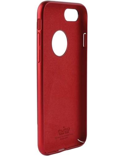Etui do iPhone 7/8 Puro Magnetic Cover - Czerwone - zdjęcie 2