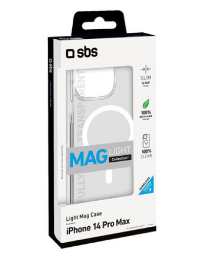 8018417447464 Etui do iPhone 14 Pro Max SBS Light Mag MagSafe clear Rzeszów Warszawa Kraków - zdjęcie 2