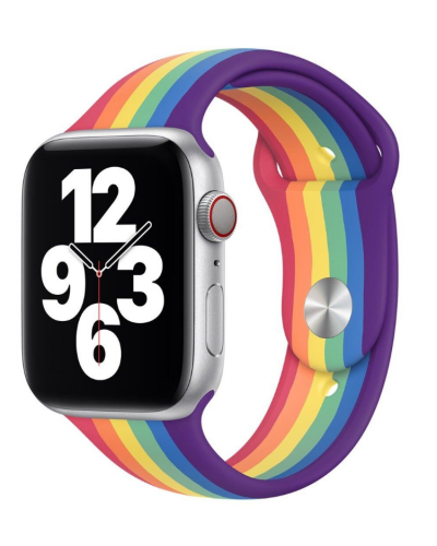 Rzeszów Apple Pasek 44 silikonowy w kolorze Pride Edition - zdjęcie 2