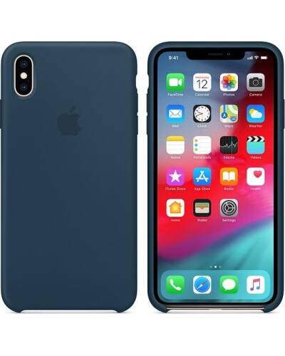 Etui do iPhone Xs Max Silicone Case - oceaniczna zieleń  - zdjęcie 2