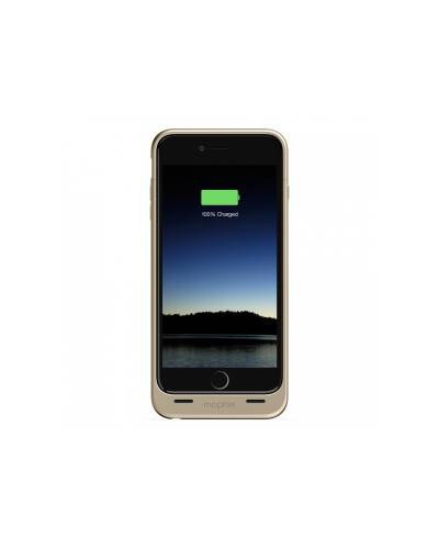 Etui z baterią 2600mAh do iPhone 6/6S plus Mophie Juice Pack - złote - zdjęcie 3