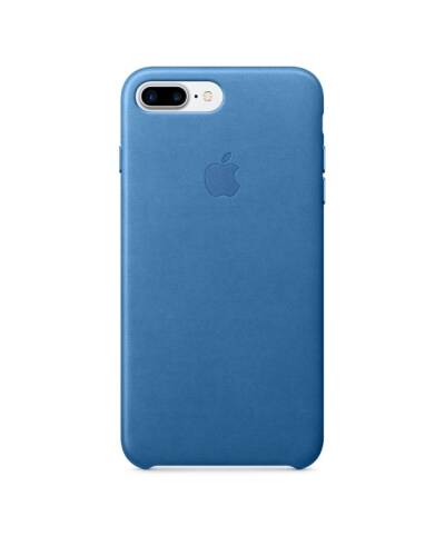 Etui do iPhone 7/8 Plus Apple Leather - niebieskie - zdjęcie 1