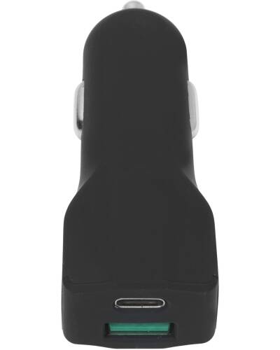 Ładowarka samochodowa eSTUFF USB-C czarna - zdjęcie 3