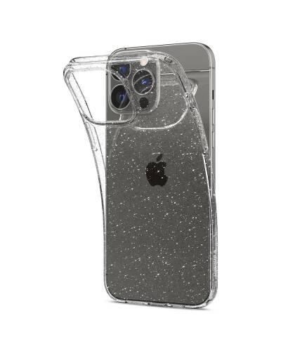 Etui do iPhone 13 Pro Spigen Liquid Crystal Glitter - przezroczyste - zdjęcie 4