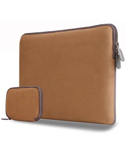 Etui do MacBook Pro 15 eSTUFF Sleeve Khaki - zdjęcie 1